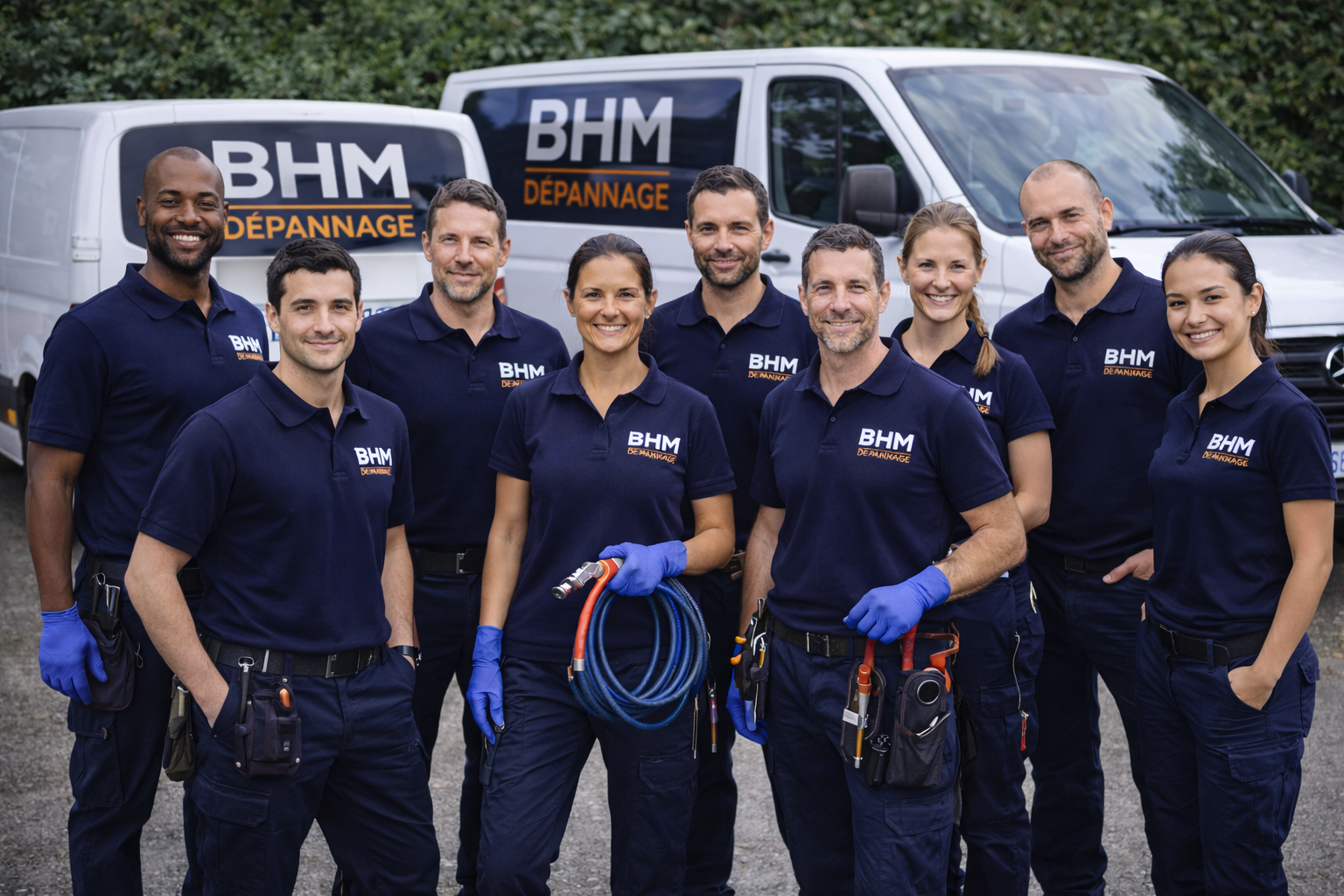 Équipe YB Dépannage – techniciens qualifiés